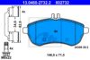 MERCE 0074201620 Brake Pad Set, disc brake